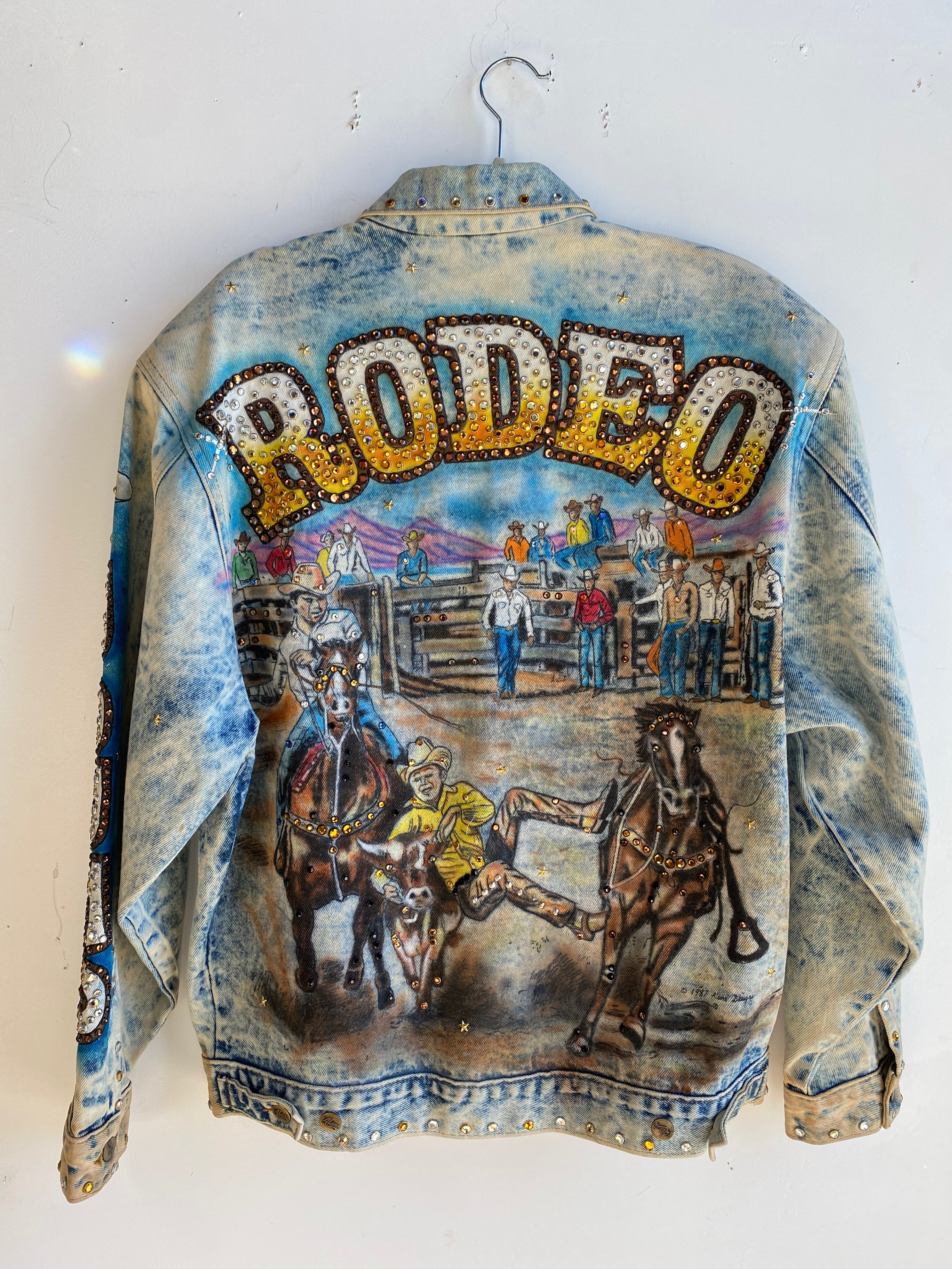 Ultra Rare 1987 Tony Alamo Swarovski Crystal Rodeo Jacket – Jo Ultra Rare 1987 Tony Alamo Swarovski Crystal Rodeo Jacket – Jo
