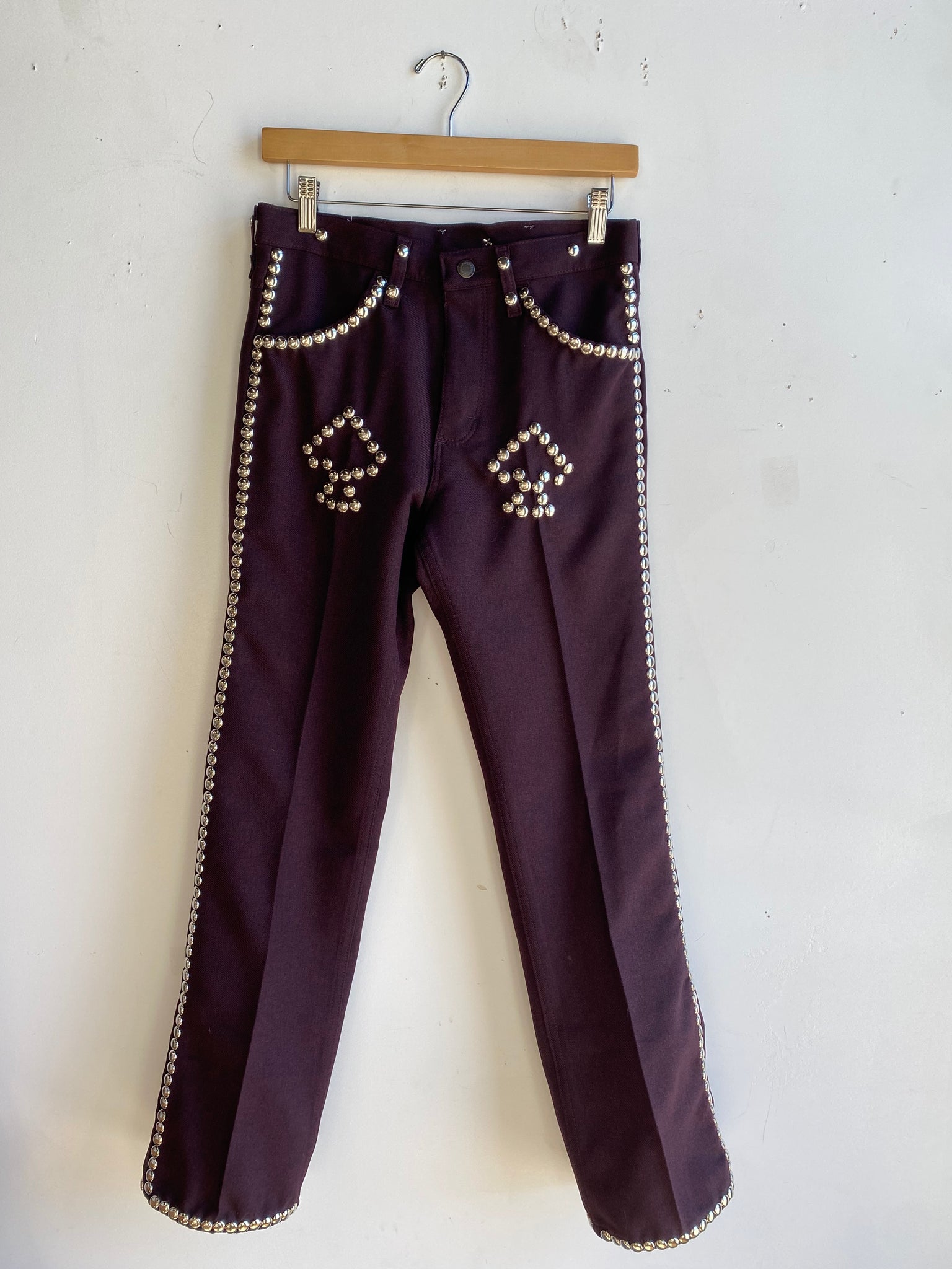 The Ace of Spades Studded Pants