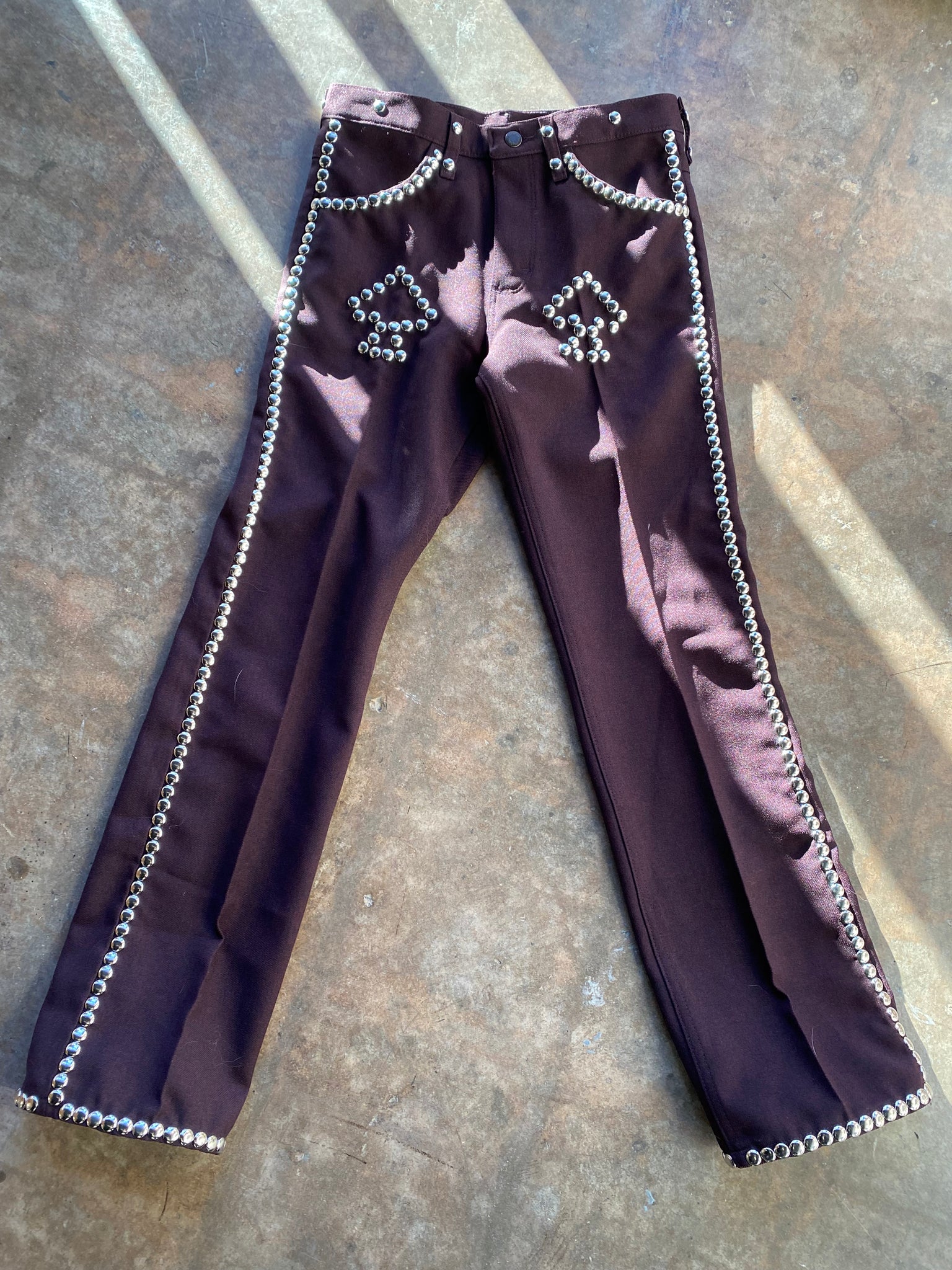 The Ace of Spades Studded Pants
