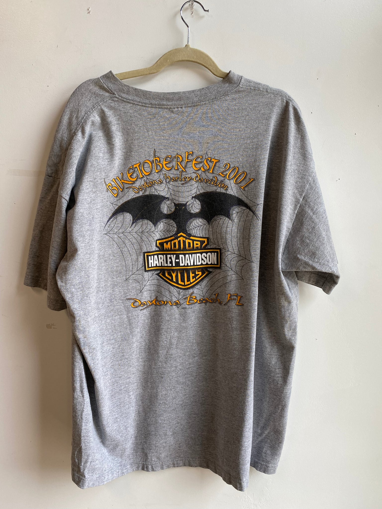 2001 Biketober Florida Harley Davidson Tee Shirt