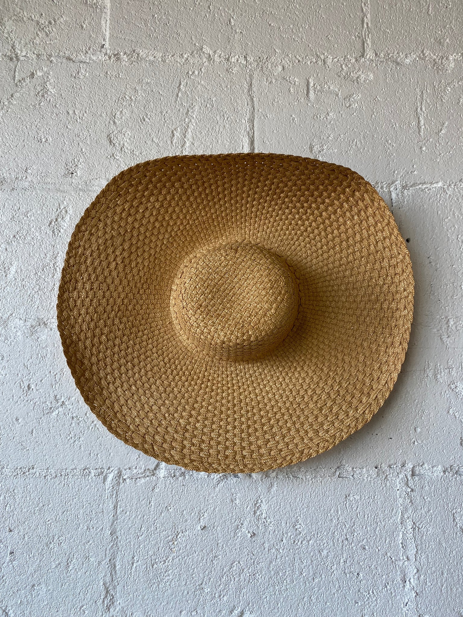 Large Brim Woven Beach/Garden Hat