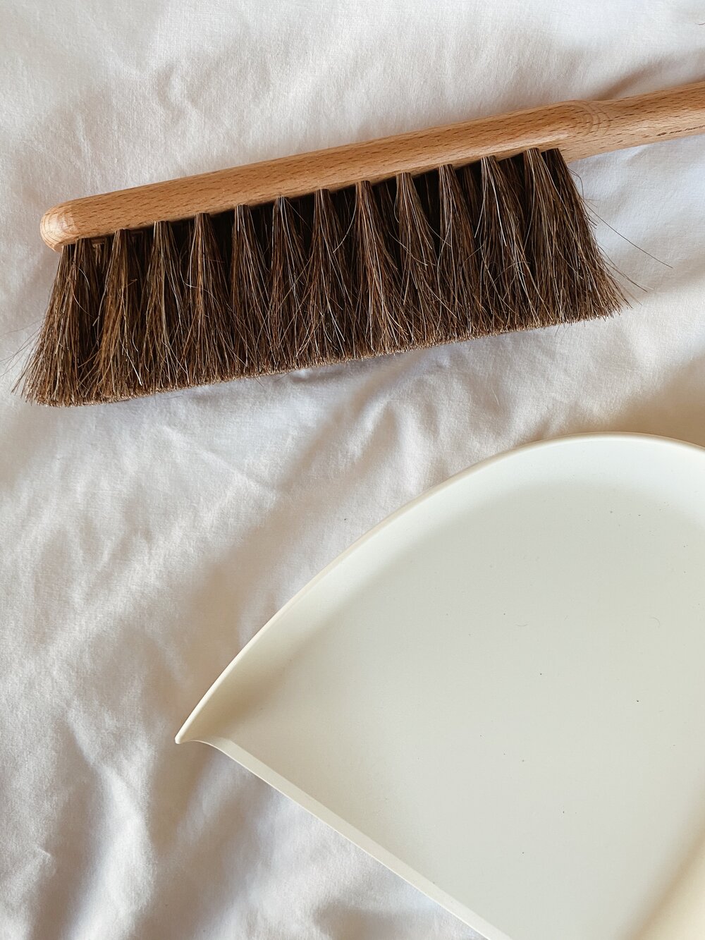 Handmade Brush with Dustpan Set