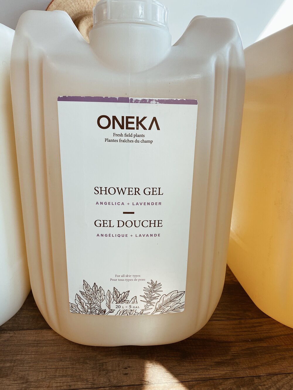 Angelica + Lavender Body Wash/Hand Wash Organic Fill Station