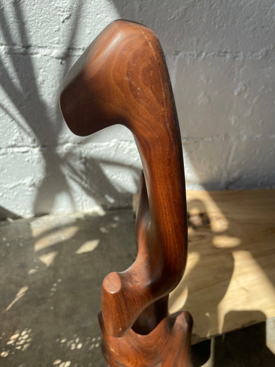 MCM Biomorphic Wood Posing Sculpture – Jo & June Vintage