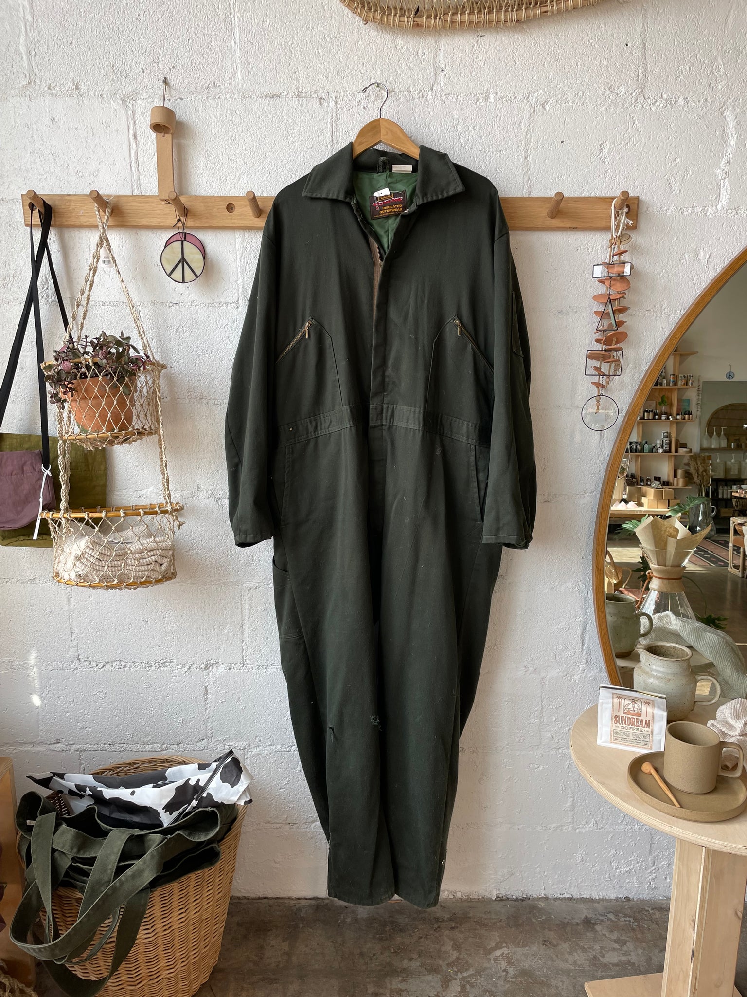 Vintage Insulated Outerwear Jumpsuit