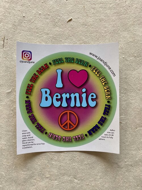 Vinyl Bernie Sanders Sticker