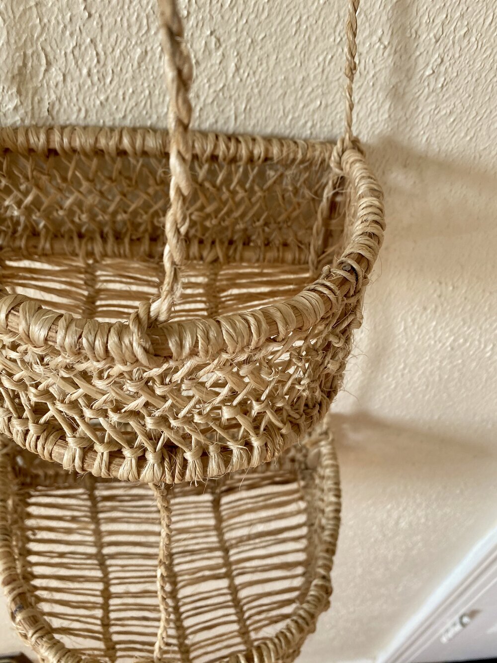 Handmade Luna Tier Hanger Basket