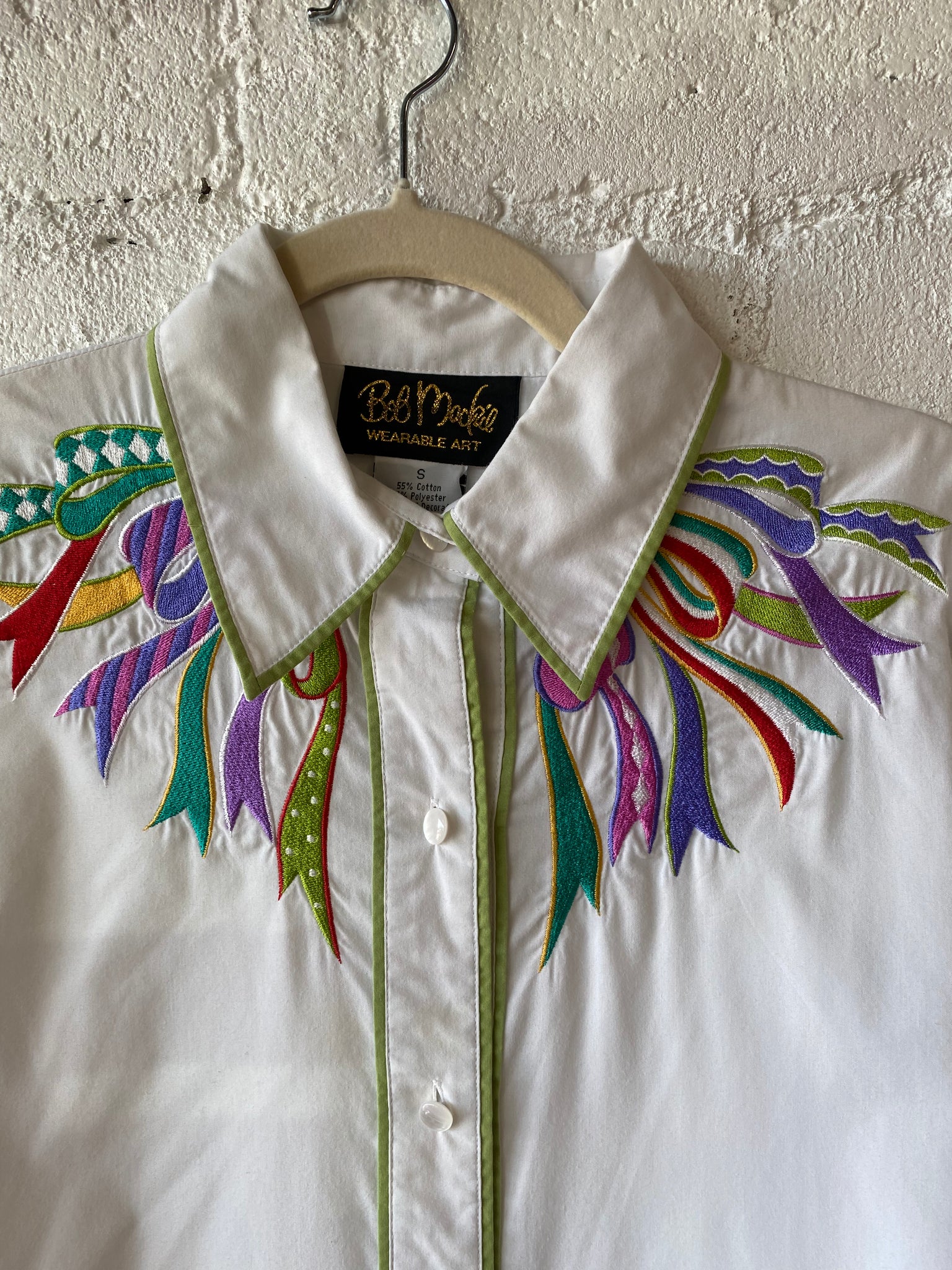 Bob Mackie Embroidered Top