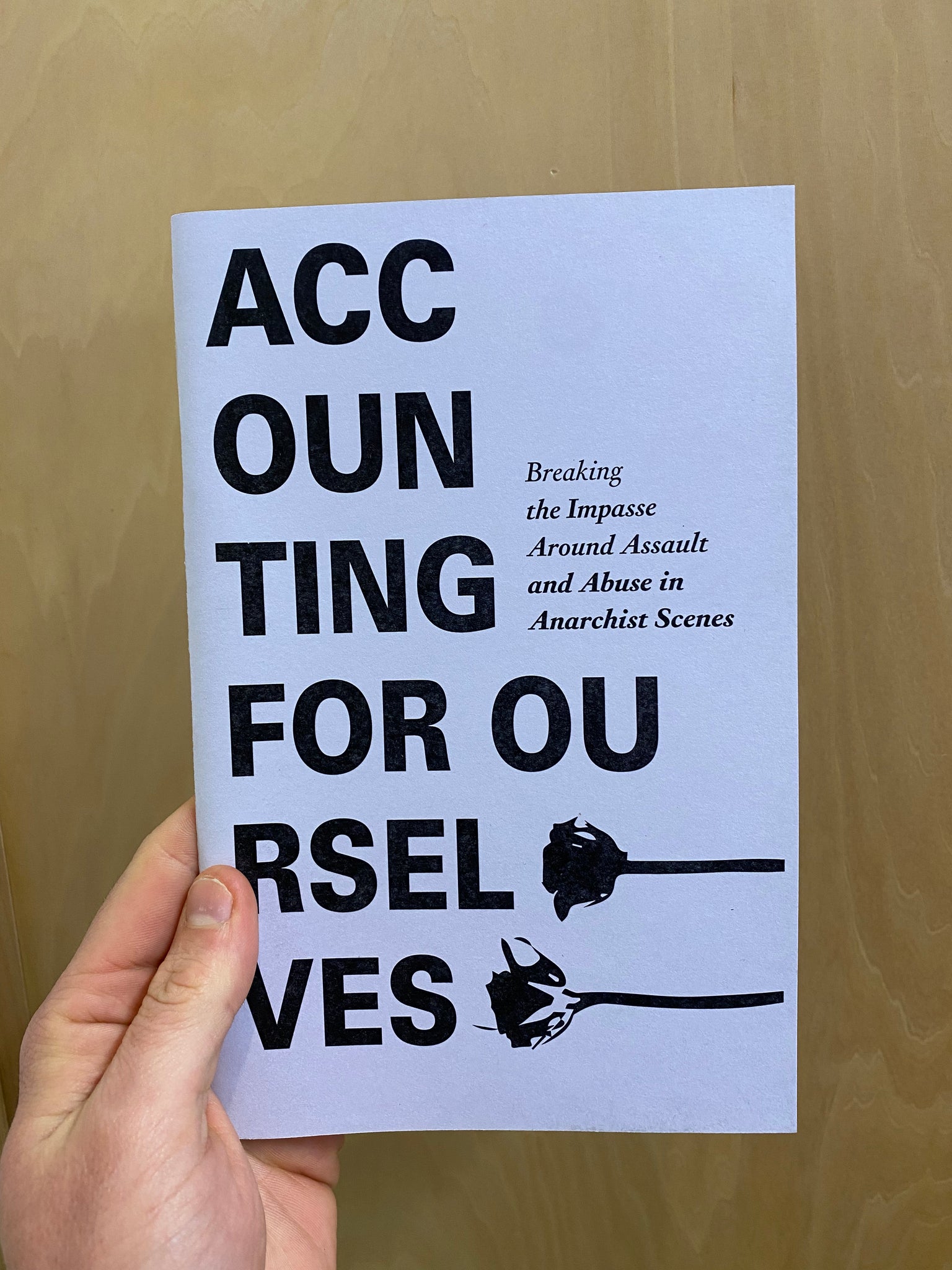 Accounting For Ourselves Zine