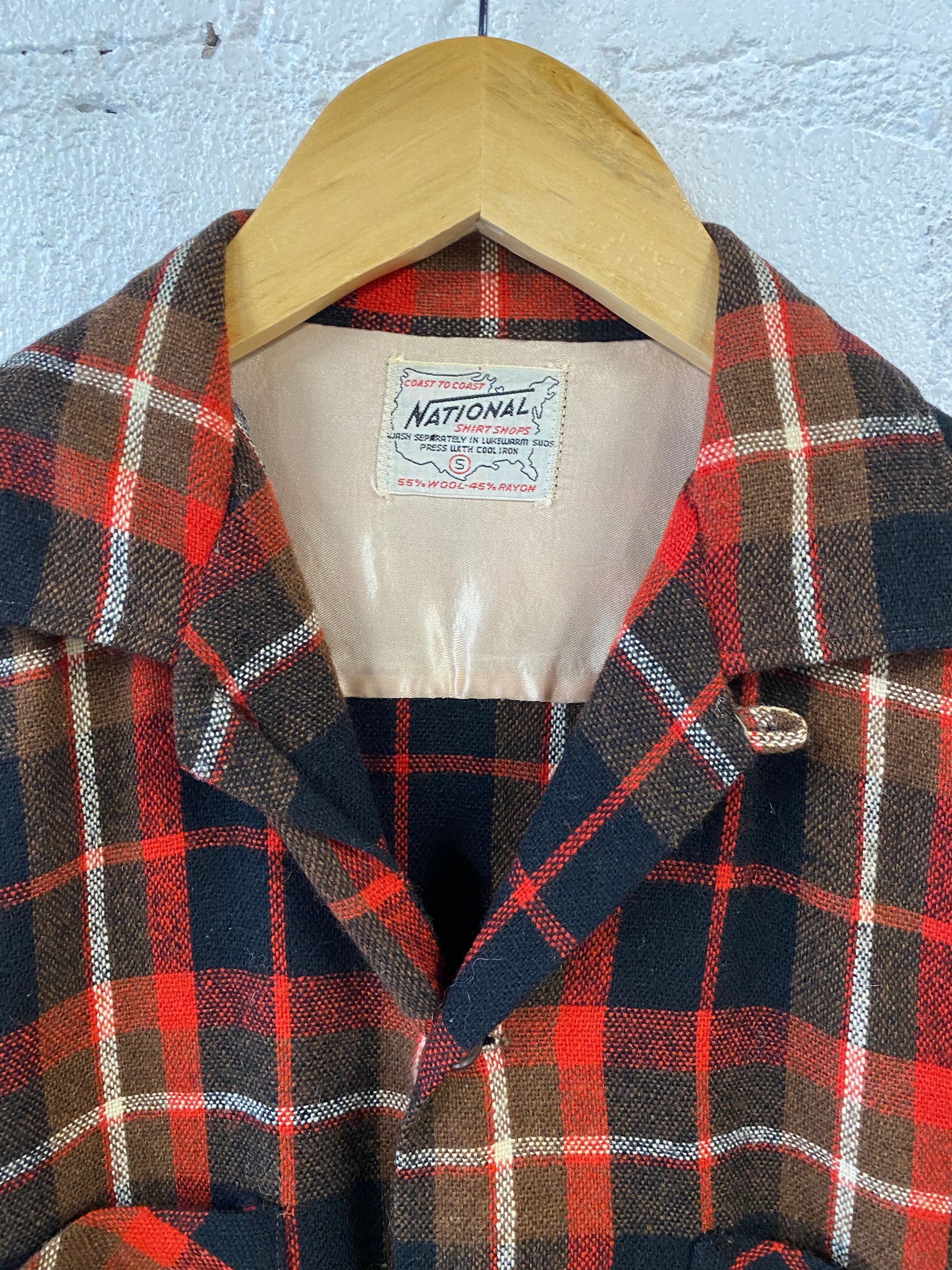 Vintage Plaid Jacket/Top