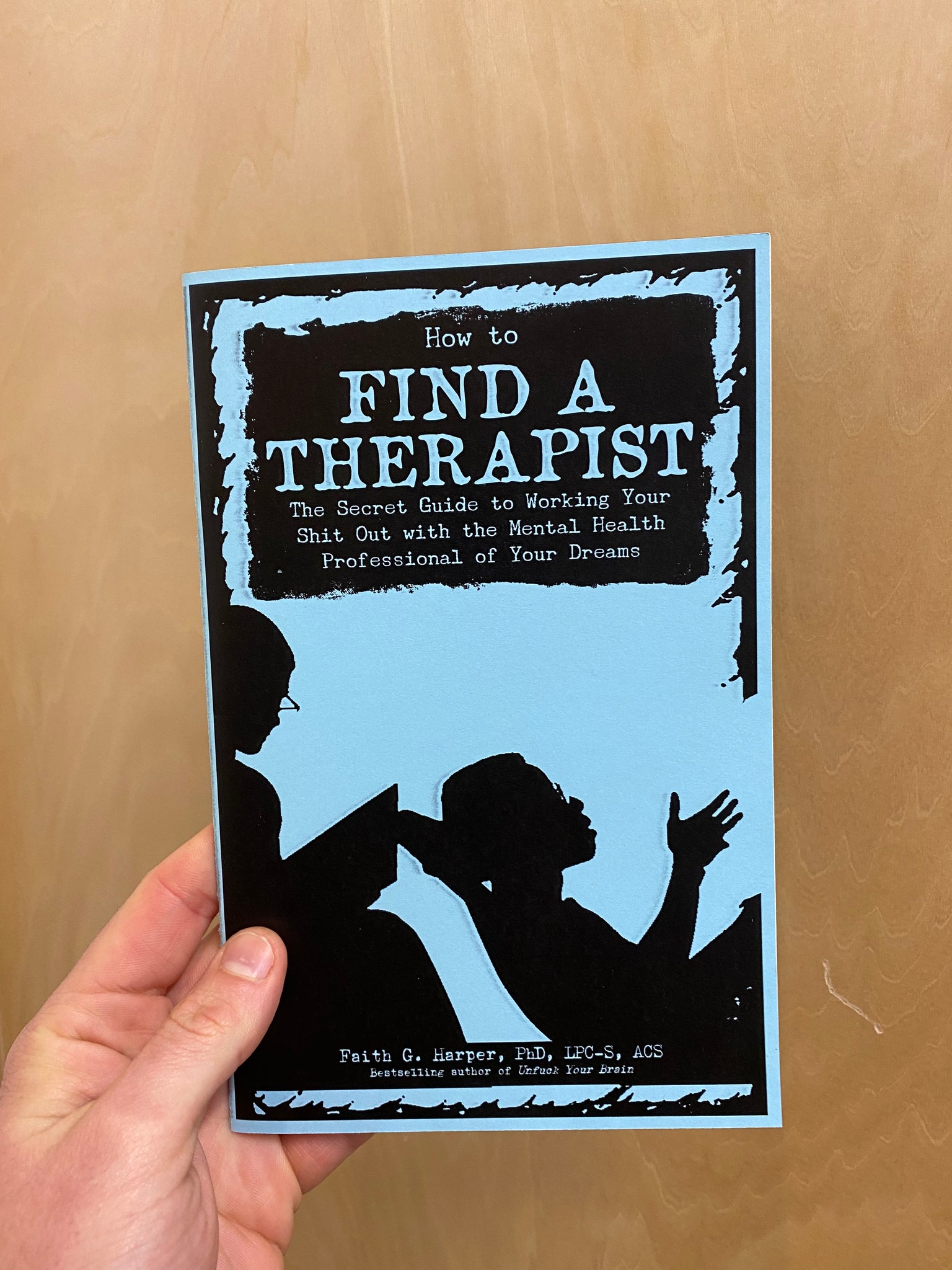 How to Find A Therapist Zine