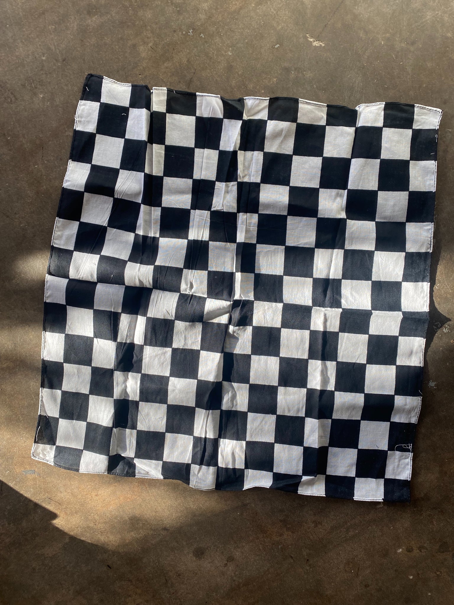 Checkered Bandana