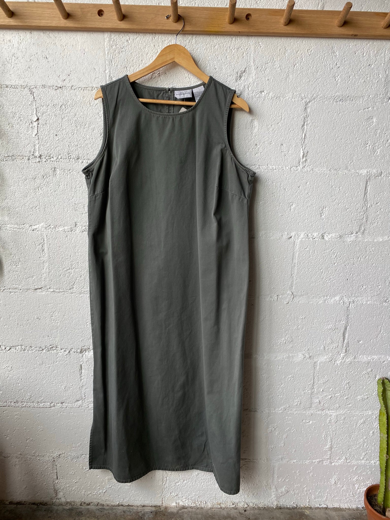 Vintage Green Easy Dress
