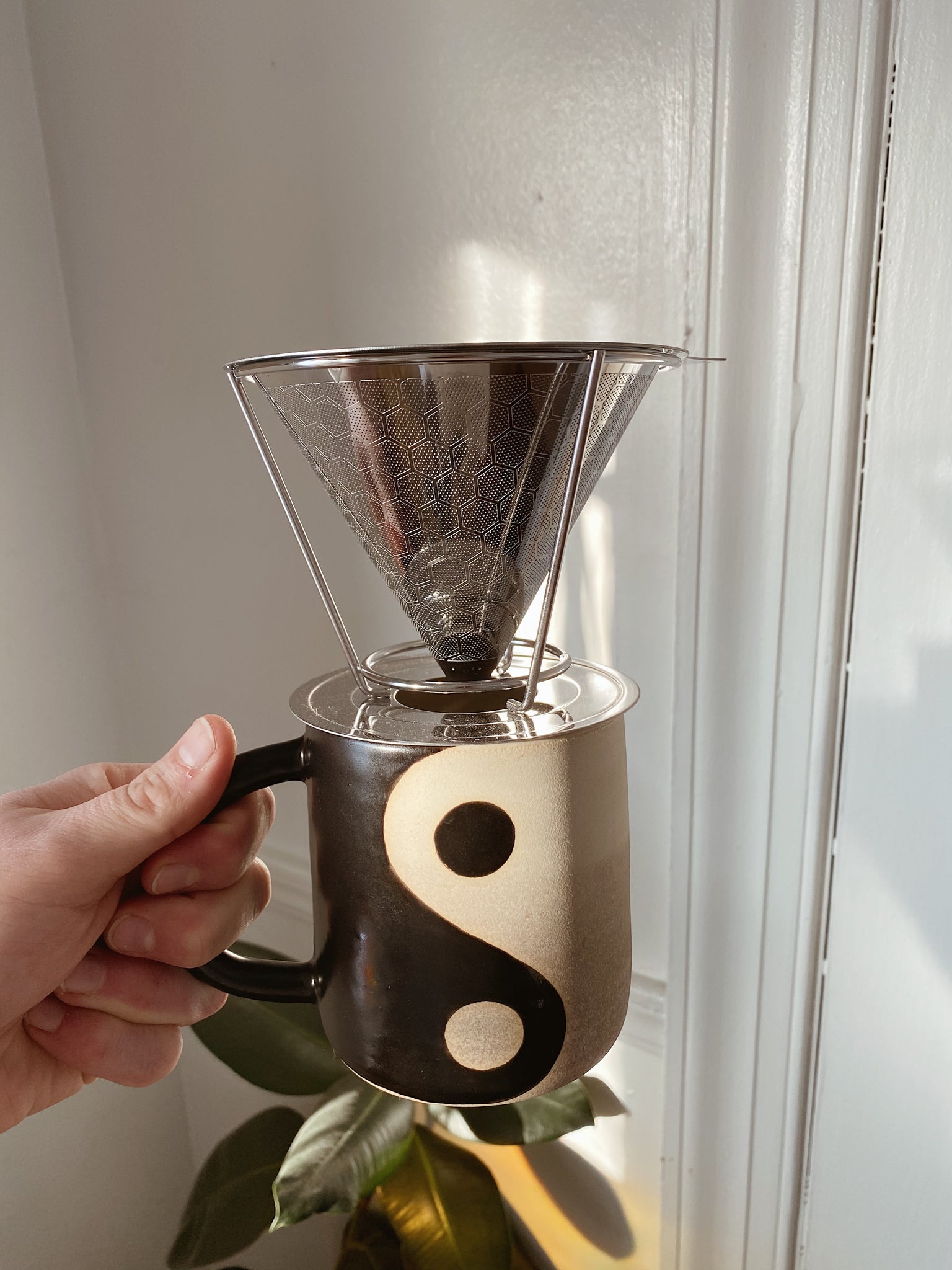 Reusable Recycled Stainless Steel Coffee Pour Over